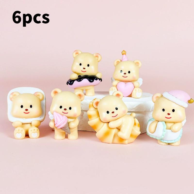 Anime Bear Butter Pvc Action Figures Model Toy Desktop Decoration Kids Gift
