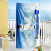 Fc Bayern Celebration Moment Beach Towel Quick-Dry Soft Microfiber Comfortable Lightweight Suitable for Swimming, Gym, Camping, Yoga Vacation