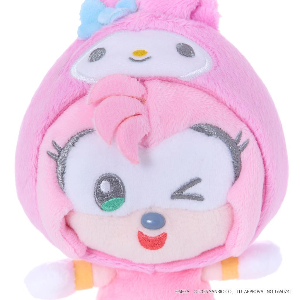 SEGA FAVE SONIC & FRIENDS Sanrio characters mascot Amy x My Melody