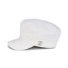 VARZAR VA Square Studded Wool Sailor's Cap Ivory