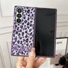 Applicable To Samsung ZFold7 Folding Leopard Print Mobile Phone Case Plush Splicing Zfold6/5 All-inclusive Anti-drop Protective Case