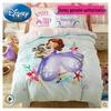 Girls' Frozen Princess Cartoon Cotton Bedding Set - 3 Pieces