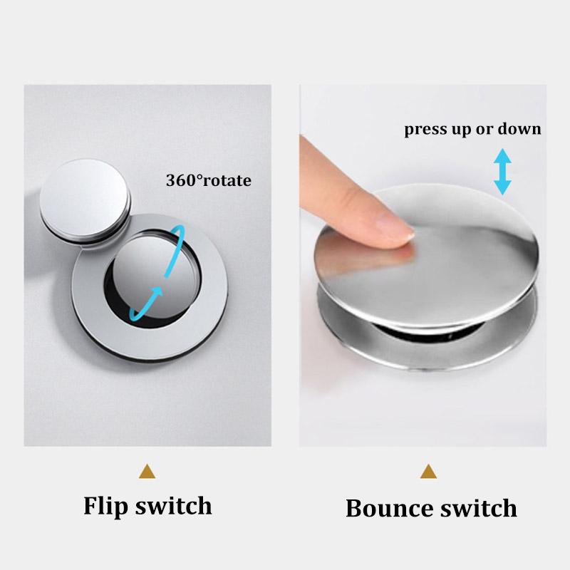 Deodorant Waschbecken Ablaufrohr Teleskopisches Waschbecken Ablaufschlauch Pop-Up Kern Badezimmer Horizontales Ablaufrohr