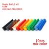 MOC Big Size Building Blocks Bricks Slope Windows Door Car Flower Plant Thick Large Bulk Part Compatible Kid Creative Gift Toys