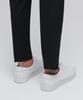 Musinsa Standard Skinny Hidden Elastic Waist Crop Slacks [Black]