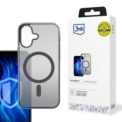 Etui Do iPhone 16 3MK Frosty MagSafe Czarne