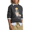 Polo Ralph Lauren Polo Bear Disegno Cartone Animato Pullover Girocollo Manica Lunga Top Bambino 323979490-001
