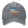 2026 Legend Since November 1997 Retro Vintage Baseball Cap Funny Hat Anime Wild Ball Hat Boy Women's