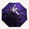 Ursula, Tentacles Themed Automatic Opening and Closing Umbrella, Brightly Colored 8-rib Portable Umbrella, Suitable for Men and Women, A Perfect Gift