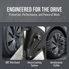 4PCS Hub Caps for Tesla Model Y Juniper 19 Inch Wheel Cover Performance Replacement Crossflow Hubcaps Full Rim Tire 2025 2026