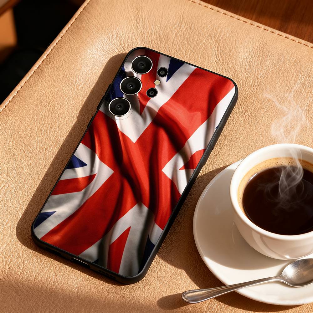 Чехол для телефона U-Union J-Jack V-Vintage F-Fade для Samsung S25,24,23,22,30,21,10,9,Ultra,Plus,Lite,FE Мягкий черный чехол Samsung S24fe