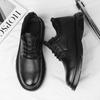 Genuine Leather Shoes For Man Leather Casual Shoes Fashion Business Oxford Shoes High Quality Designer Work Shoes