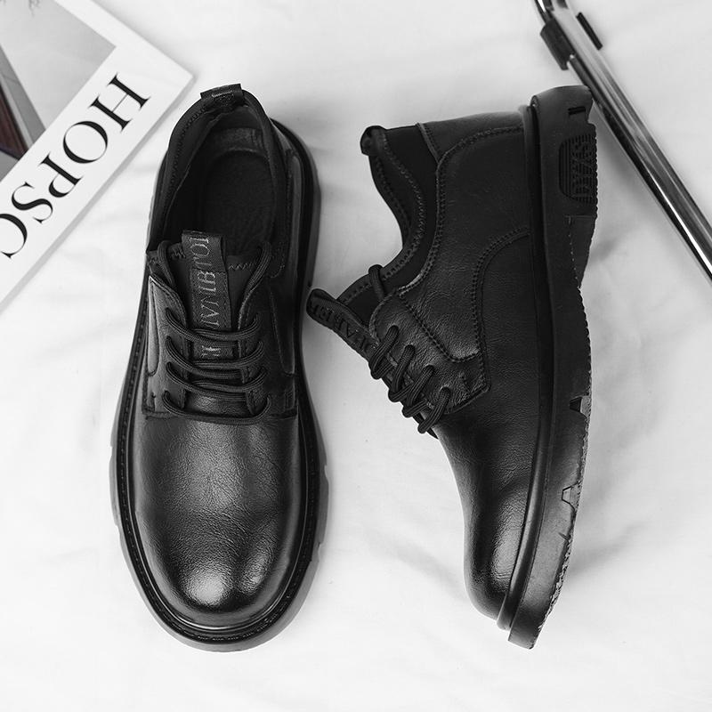 Genuine Leather Shoes For Man Leather Casual Shoes Fashion Business Oxford Shoes High Quality Designer Work Shoes