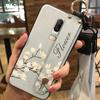 Fashion Design Dirt-resistant Phone Case For OnePlus 6/1+6 Kickstand Protective Silicone Anti-dust Ring Durable Flower