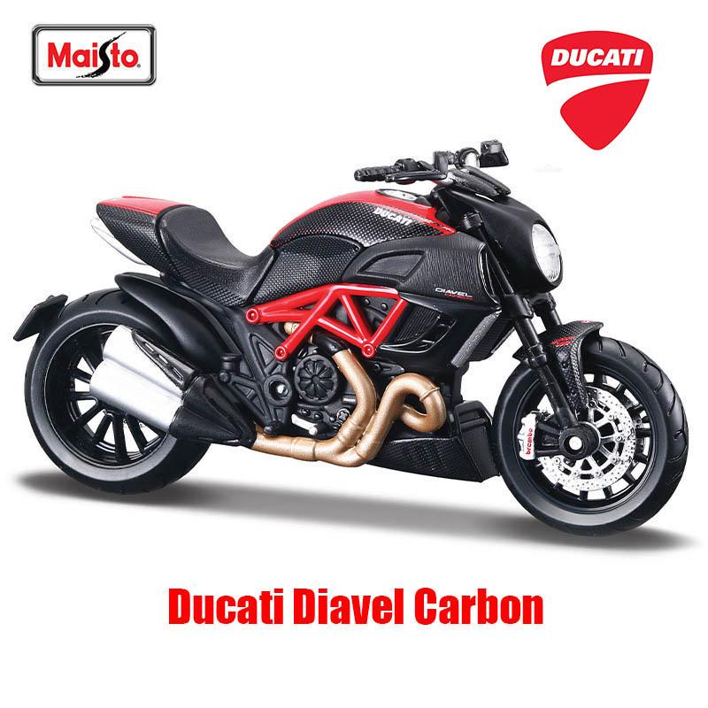 Maisto 1:18 YAMAHA MT-07 MT-10 Ducati Kawasaki KTM Suzuki BMW Meerdere modellen Ultra Limited Legering Motorfiets Model Speelgoedauto