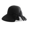 Women Sun Hat Big Bow Wide Brim Floppy Summer Hats for Women Beach Panama Straw Hat Sun Protection Visor Femme Cap