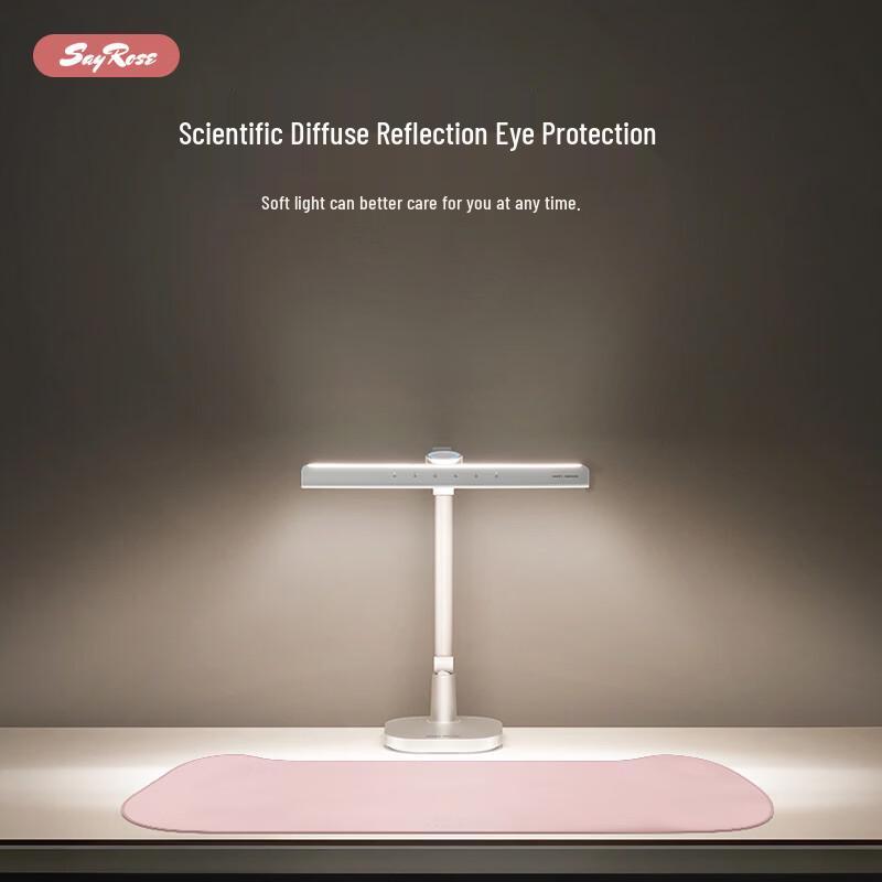 SayRose Cute Pink Large Desk Mat & Mouse Pad