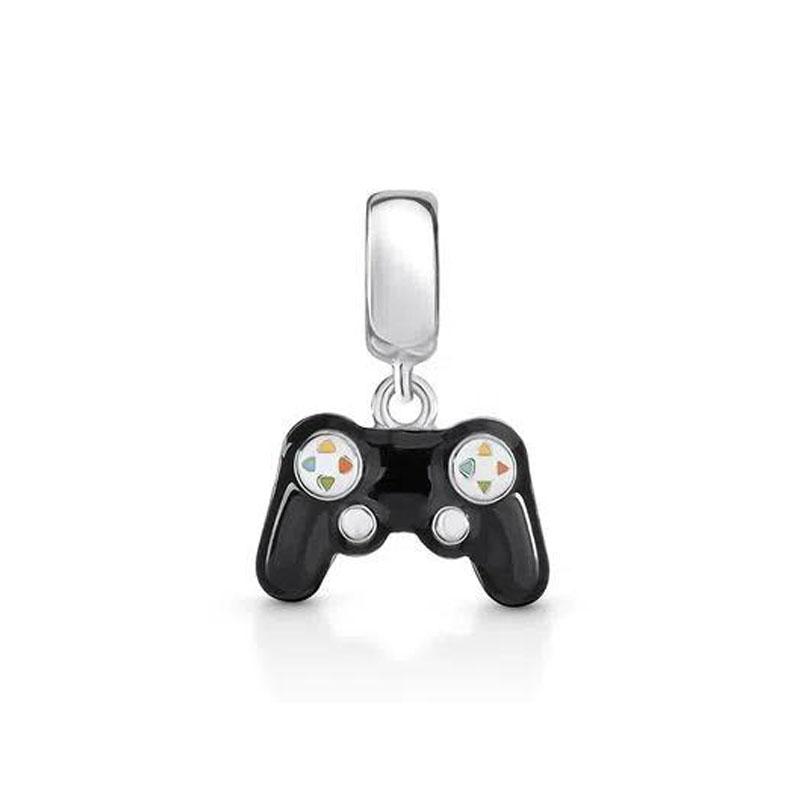 New 925 Silver musical instrument Charm Bead Earphone Guitar Piano Pendant Fit Original Bracelet Man Women DIY Jewelry Gift