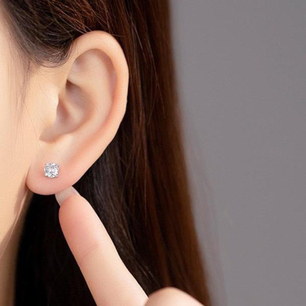 Women's Accessories Sari Mini First Simple Cubic Piercing