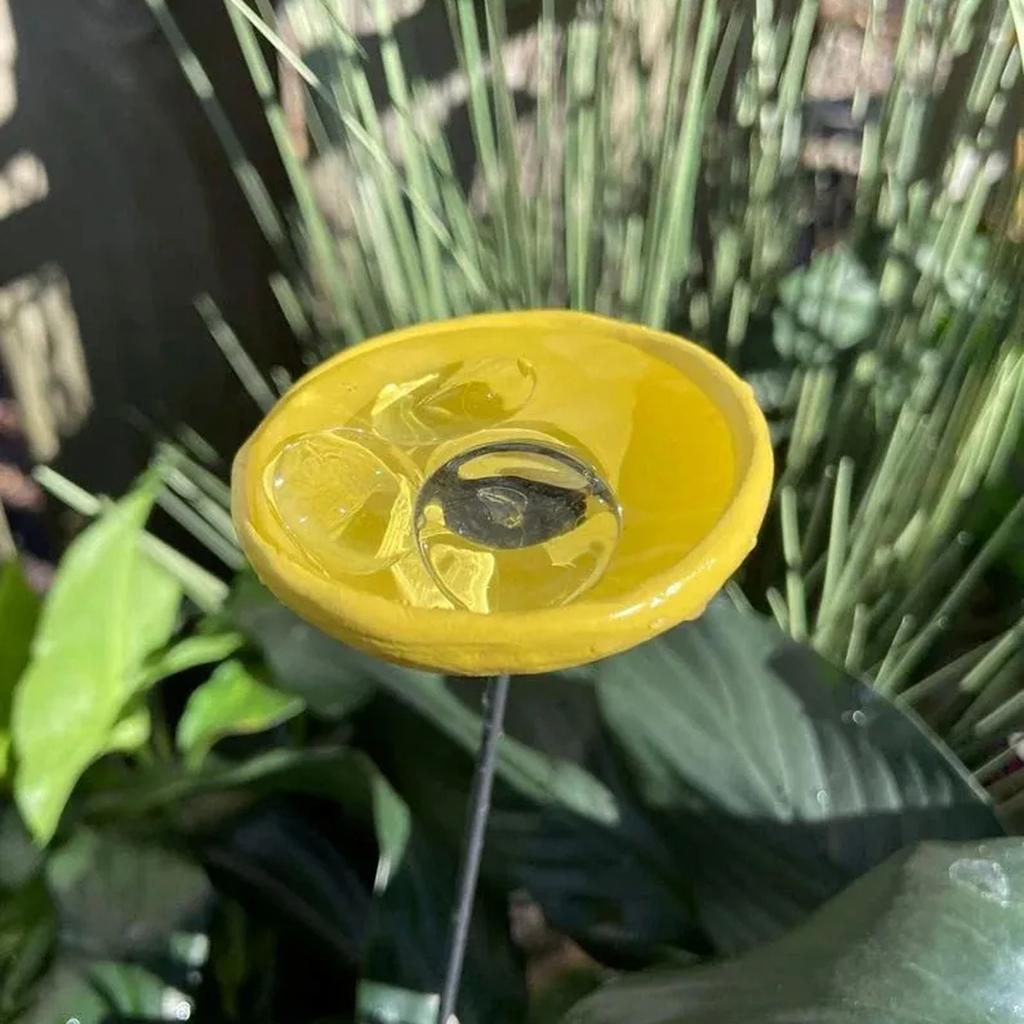 Bee Watering Station Butterfly Puddler Drinking Cups, Bee Butterfly Bath Bowl , Pollinator Waterer Station, Attractors Water Feeder For