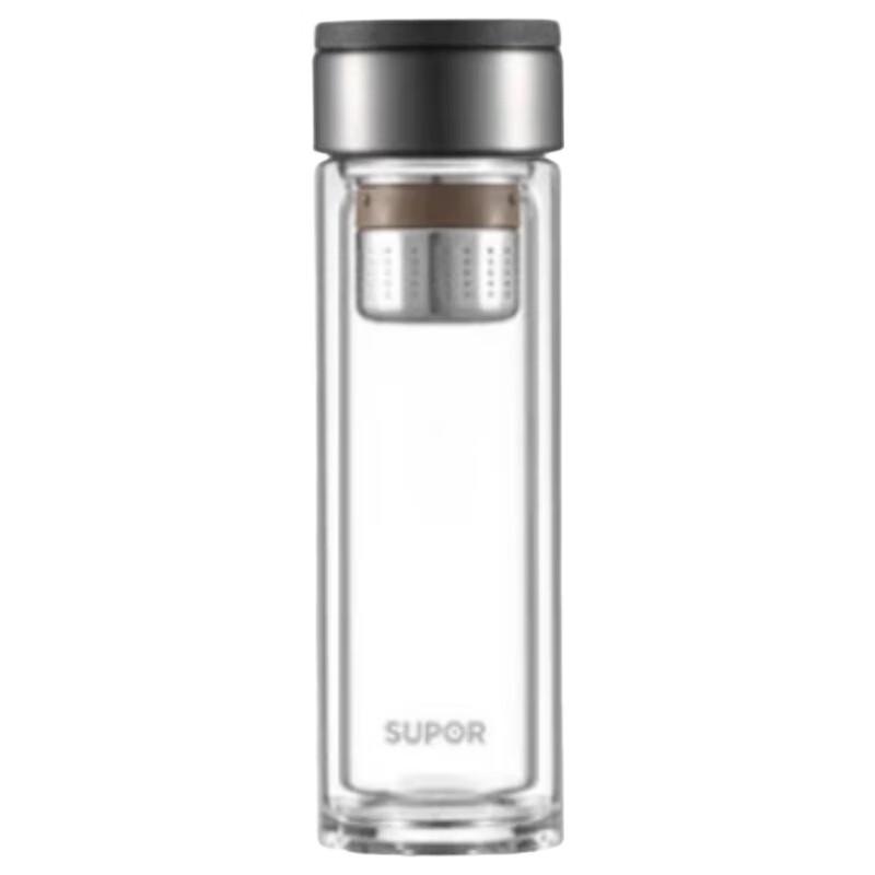 Supor Double-Layer High Borosilicate Glass Tea & Water Cup