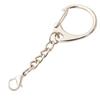 Figure-Eight Keychain with Lobster Clasp - Versatile C-Clip Keyring Accessory