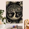 Tree of Life Tapestry Starry Sky Wall Tapestry,Vintage Tapestries for Bedroom Ceiling Tapestries Wall Hanging for Bedroom Living