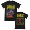 Unisex-Shirt Baumwolle Oversize Große Größe Blut-Beschwörung Absolut Anderswo 2025 Tour 2-seitiges T-Shirt Voll