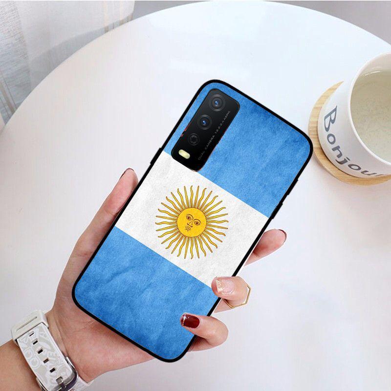 Argentina Brazil Chile Azerbaijan Buta Flag Phone Cover For Vivo Y31 Y30 Y33S Y11S Y12S Y17 Y20 Y21S Y1S Y53S Y15 Y91C V23 Cases
