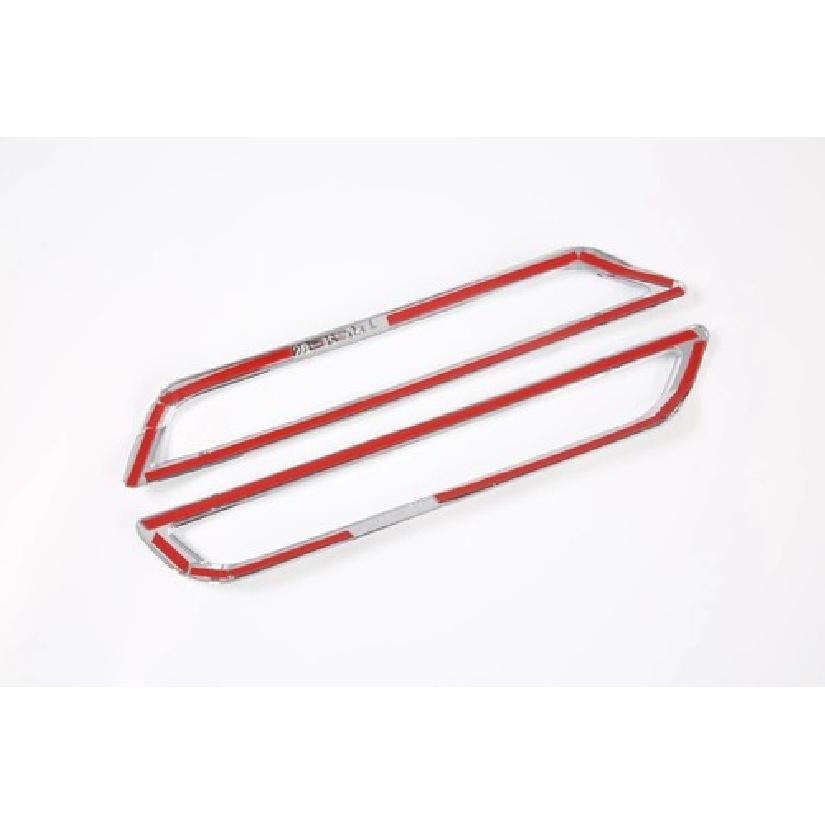 ABS Chrome Rear Fog Light Frame Cover Trim For - Ford Explorer 2pcs