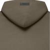 Fear of God Essentials Fleece Hoodie With Logo Print Unisex Tops Mocha FOG-FW22-603