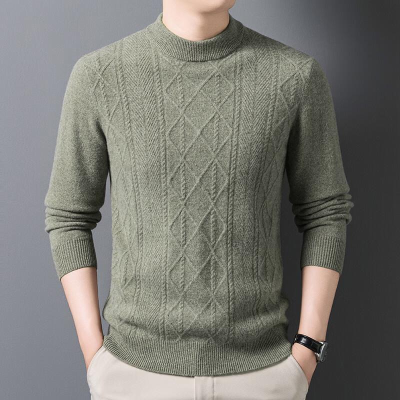 Firstview Men s Jacquard Merino Wool Sweater XL