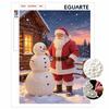 Christmas Pearl Painting Kit Handmade DIY Santa Claus and Snowman Home Decoration Painting