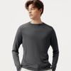 Tanboer Men's 100% Wool Round Neck Sweatshirt 5532221A