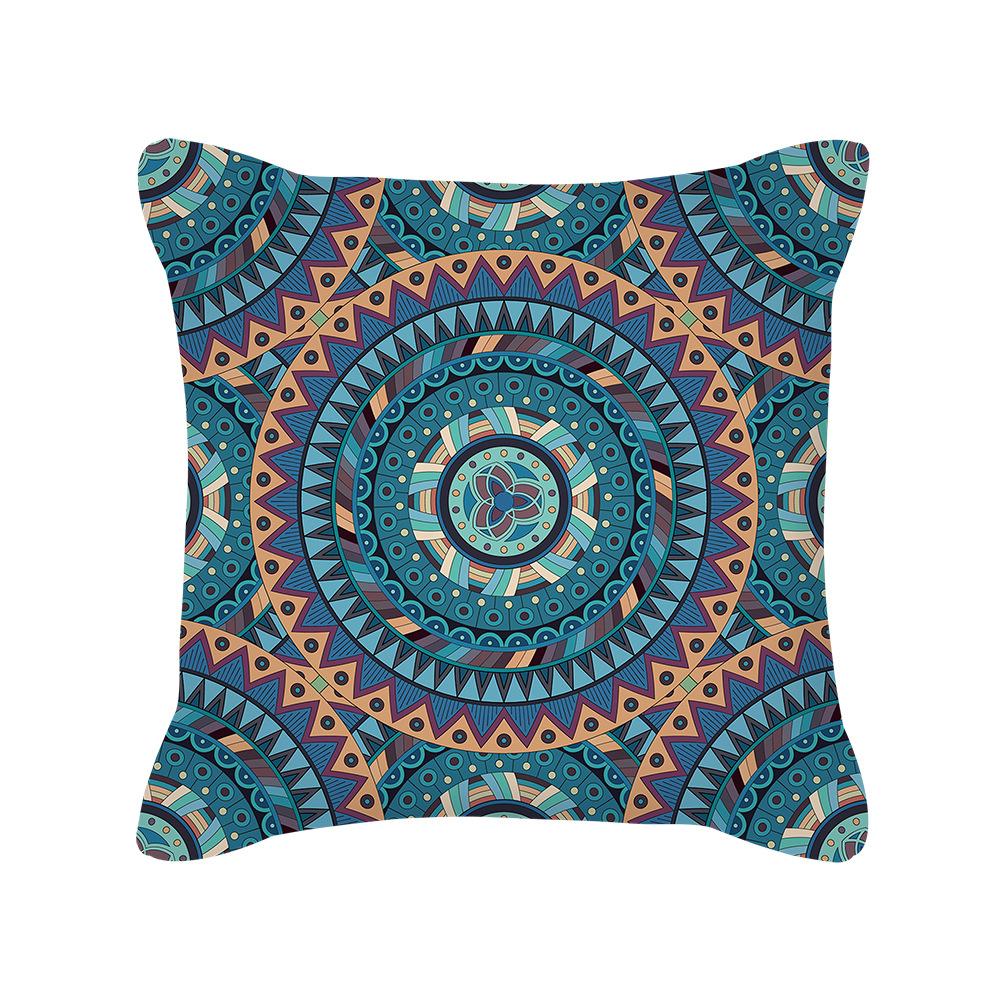 New Product Pillow Ins Nordic Style Geometric Pattern Plush Pillow Cover Sofa Cushion Cover