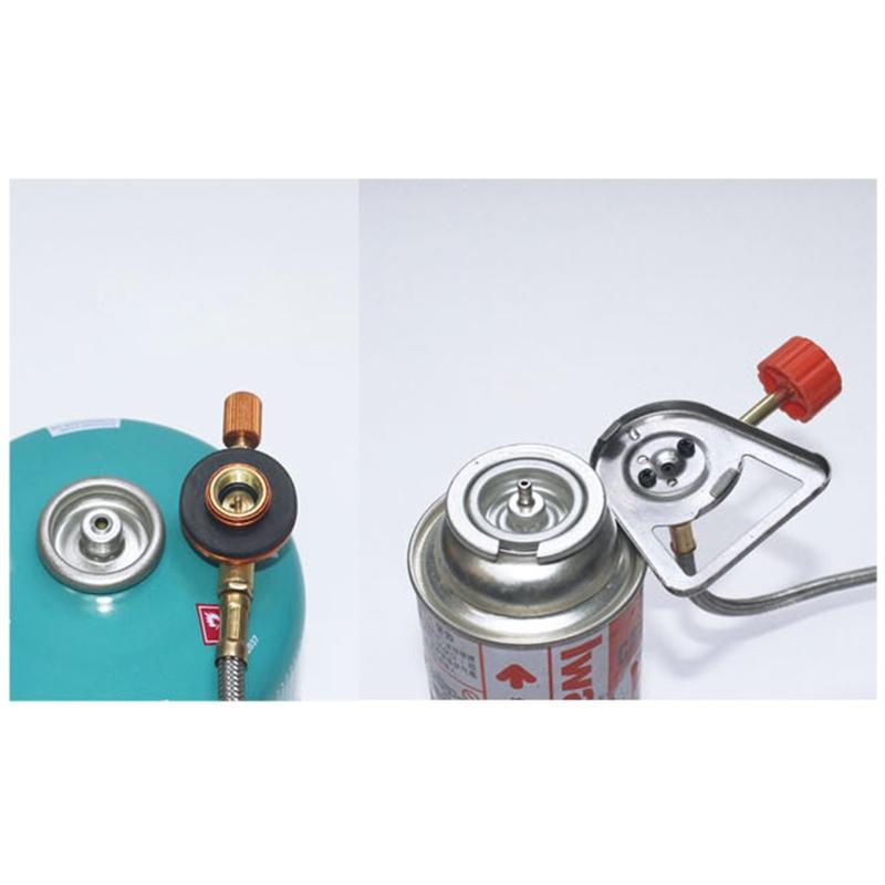 Portable Windproof Stove Stainless Steel Foldable Stove Furnace for Burner Outdoor Folding Metal Gas Stove Camping Tools