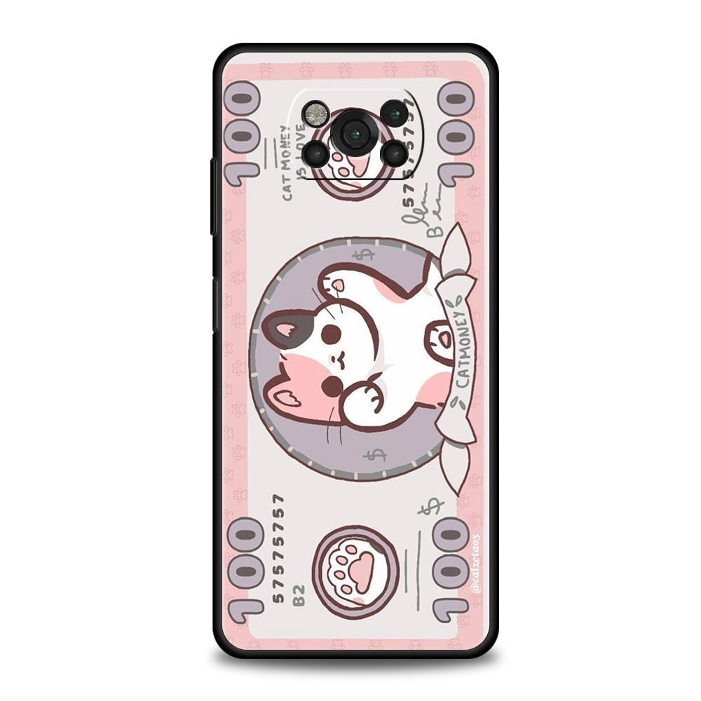 Cartoon Art Phone Case Cover for Xiaomi Poco F7 Ultra F6 F5 F4 F3 X6 X5 X4 X3 NFC C51 C55 M4 GT 5G Soft TPU Shell Fundas Capas