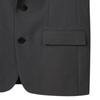 Customellow Gray Slim Fit Setup Jacket Cwjam25402gyd