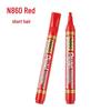 Pentel N850/N860 Oil-Based Marker Pen, Round/Flat Tip, Signature Box-Head Pen