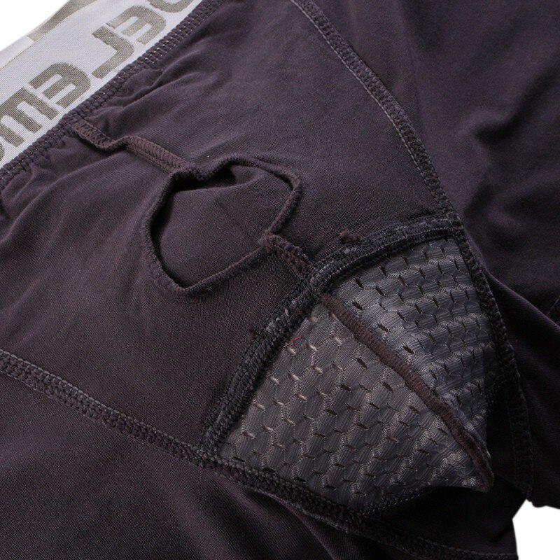 Men's Sexy Bullets U Convex Separation Physiological Health Boxer Man Underwear Model Soft Shorts Panties Underpants