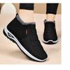 Fashion Snow Boots Men's New Wool Cotton Shoes  Single Foot Thick Velvet Comfortable and Safe  Dad Winter Safety Cotton Shoes