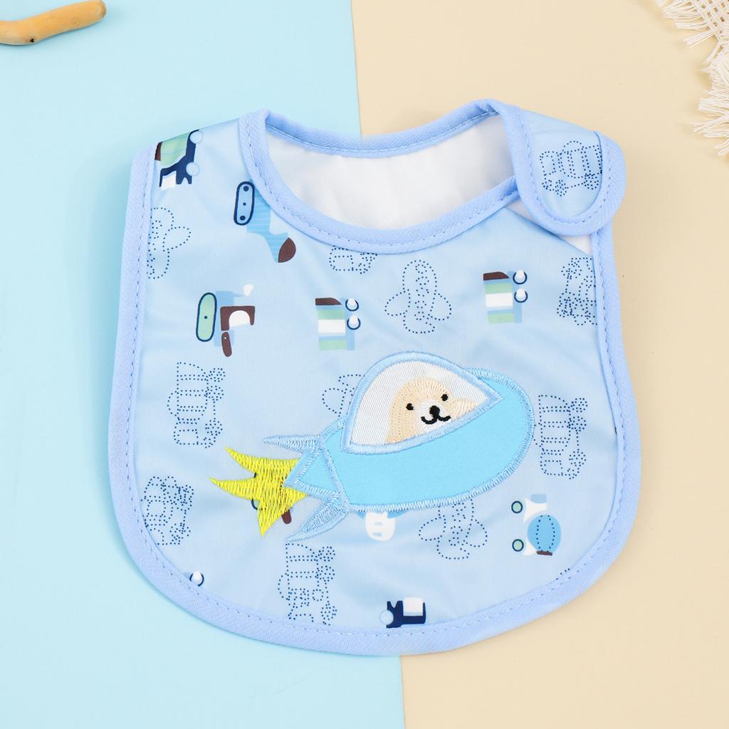 Baby Girl Boy Feeding Bibs Waterproof Apron Cartoon Towel Kids Toddler Dinner baberos Bandanas Burp Cloths