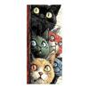 Yousheng Trash Can Stickers Self-Adhesive Waterproof Outdoor Garbage Bin Decals Simulation Animal Plant Themes Weather-Resistant Labels