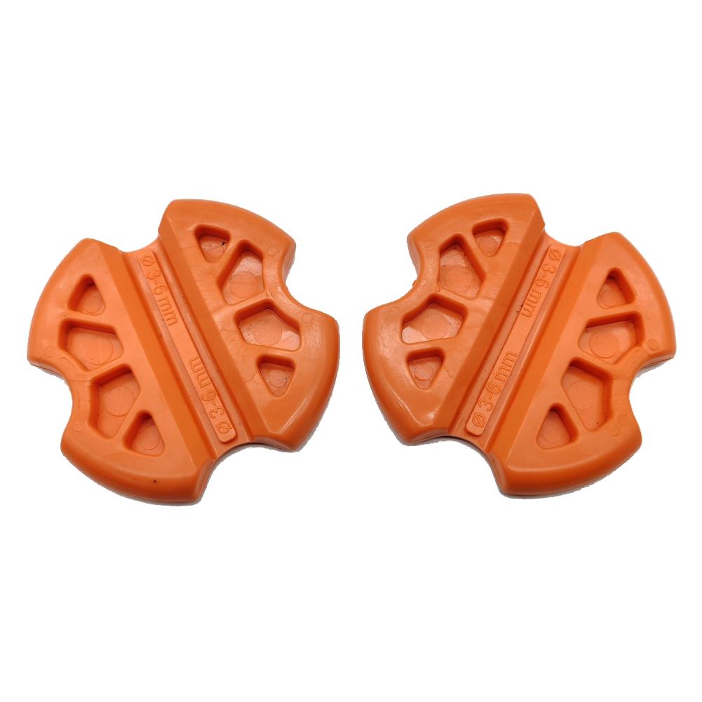 2/4pcs 3-6mm Electrician Threading Aid Cable Puller Auxiliary Device PVC Non-slip Line Grip For Wall Wiring Ground Cabling