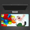 Peter Griffin Mouse Pad, Large Gaming Desk Mat, Non-slip XXL Mousepad for Laptop & Tablet, Mini PC Playmat with Stitched Edges