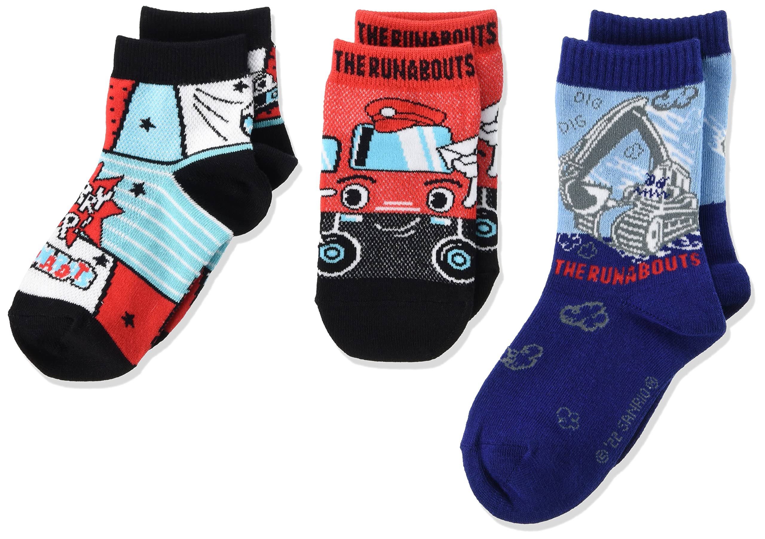 

Character Socks Boys Mixed Colors cm [Sanrio] 3-Pair 22SS_04RB 14.0 cm-19.0
