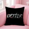 Dexter Morgan TV Office Cushion Pillowcase Car Cushion Cover45X45CM Lumbar Pillowcase Sofa Pillowcover