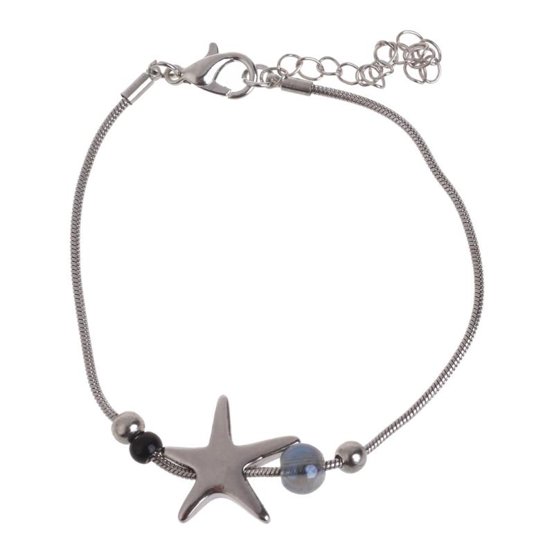 

Metal Star Bracelets Vintage Star Charm Handchain Minimalist Adjustable Bracelets Chain Jewelry for Women Teen Girl Gift 1