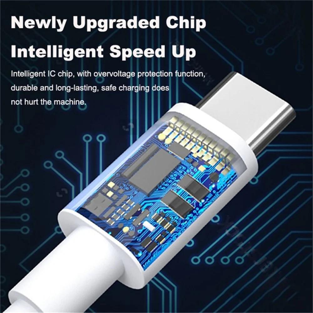 10A 120W USB Type C Cable Fast Charging Wire For  Mate 40 Honor Xiaomi Samsung Quick Charge USB C Phone Charger Data Cord