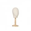 Espositore da Tavolo per Cappelli Manichino Versatile in Legno Testa di Manichino Legno Massiccio Espositore da Banco per Cappelli per Rivenditori,